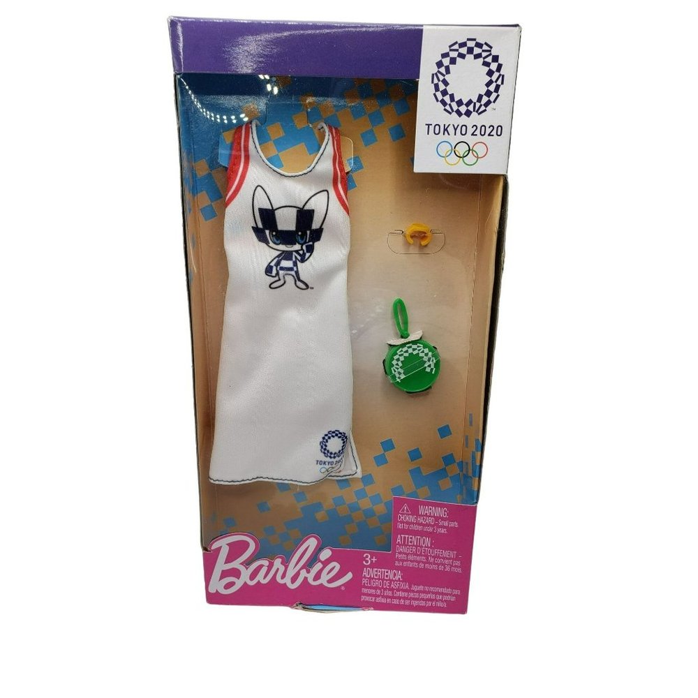 Barbie 2020 Tokyo Japan Olympics Anime Style Dress With Accessories Doll